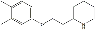  2-[2-(3,4-dimethylphenoxy)ethyl]piperidine