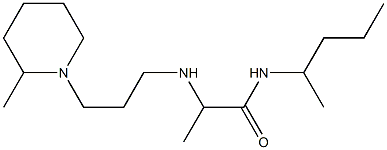  2-{[3-(2-methylpiperidin-1-yl)propyl]amino}-N-(pentan-2-yl)propanamide