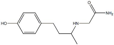 2-{[3-(4-hydroxyphenyl)-1-methylpropyl]amino}acetamide
