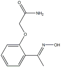 2-{2-[(1E)-N-hydroxyethanimidoyl]phenoxy}acetamide