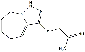 2-{5H,6H,7H,8H,9H-[1,2,4]triazolo[3,4-a]azepin-3-ylsulfanyl}ethanimidamide|