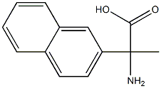 2-amino-2-(2-naphthyl)propanoic acid Structure