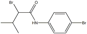 2-bromo-N-(4-bromophenyl)-3-methylbutanamide Structure