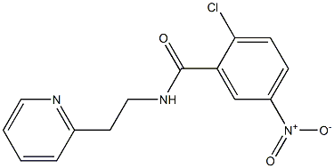 2-chloro-5-nitro-N-[2-(pyridin-2-yl)ethyl]benzamide