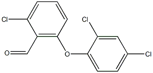 2-chloro-6-(2,4-dichlorophenoxy)benzaldehyde