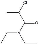 2-chloro-N,N-diethylpropanamide Structure
