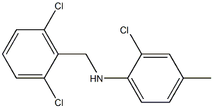 2-chloro-N-[(2,6-dichlorophenyl)methyl]-4-methylaniline