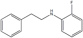 2-fluoro-N-(2-phenylethyl)aniline Structure