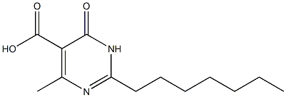 2-heptyl-4-methyl-6-oxo-1,6-dihydropyrimidine-5-carboxylic acid|