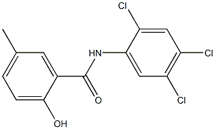 2-hydroxy-5-methyl-N-(2,4,5-trichlorophenyl)benzamide