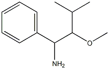 2-methoxy-3-methyl-1-phenylbutan-1-amine