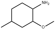 2-methoxy-4-methylcyclohexanamine Structure