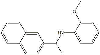 2-methoxy-N-[1-(naphthalen-2-yl)ethyl]aniline|