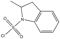 2-methyl-2,3-dihydro-1H-indole-1-sulfonyl chloride Struktur