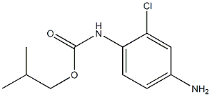 2-methylpropyl N-(4-amino-2-chlorophenyl)carbamate Struktur