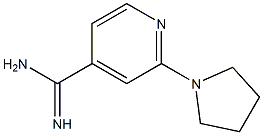 2-pyrrolidin-1-ylpyridine-4-carboximidamide Structure