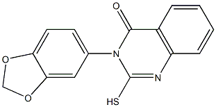 3-(2H-1,3-benzodioxol-5-yl)-2-sulfanyl-3,4-dihydroquinazolin-4-one
