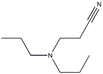 3-(dipropylamino)propanenitrile Struktur