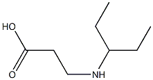 3-(pentan-3-ylamino)propanoic acid