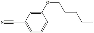 3-(pentyloxy)benzonitrile Structure