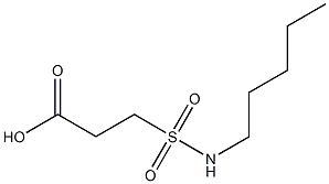 3-(pentylsulfamoyl)propanoic acid