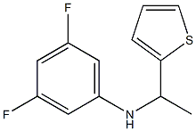 3,5-difluoro-N-[1-(thiophen-2-yl)ethyl]aniline