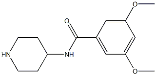 3,5-dimethoxy-N-piperidin-4-ylbenzamide