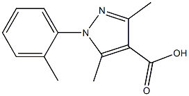  3,5-dimethyl-1-(2-methylphenyl)-1H-pyrazole-4-carboxylic acid