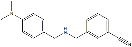 3-[({[4-(dimethylamino)phenyl]methyl}amino)methyl]benzonitrile