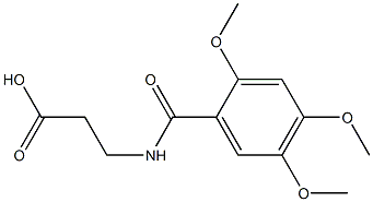 3-[(2,4,5-trimethoxyphenyl)formamido]propanoic acid