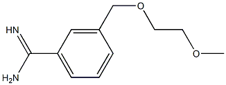 3-[(2-methoxyethoxy)methyl]benzenecarboximidamide