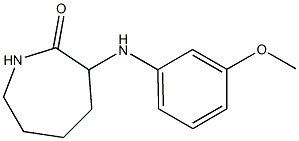 3-[(3-methoxyphenyl)amino]azepan-2-one