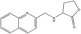  3-[(quinolin-2-ylmethyl)amino]oxolan-2-one