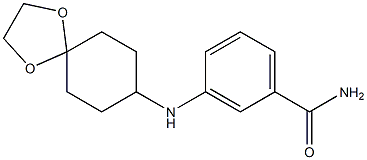 3-{1,4-dioxaspiro[4.5]decan-8-ylamino}benzamide