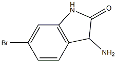 3-amino-6-bromo-2,3-dihydro-1H-indol-2-one Structure