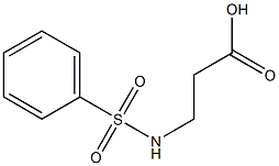3-benzenesulfonamidopropanoic acid