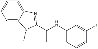 3-iodo-N-[1-(1-methyl-1H-1,3-benzodiazol-2-yl)ethyl]aniline