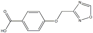 4-(1,2,4-oxadiazol-3-ylmethoxy)benzoic acid