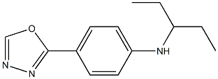 4-(1,3,4-oxadiazol-2-yl)-N-(pentan-3-yl)aniline