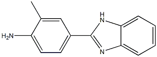 4-(1H-1,3-benzodiazol-2-yl)-2-methylaniline Struktur
