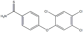  4-(2,4,5-trichlorophenoxy)benzene-1-carbothioamide