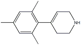 4-(2,4,6-trimethylphenyl)-1,2,3,6-tetrahydropyridine Structure