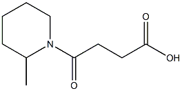 4-(2-methylpiperidin-1-yl)-4-oxobutanoic acid Structure