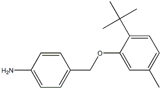 4-(2-tert-butyl-5-methylphenoxymethyl)aniline