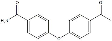 4-(4-acetylphenoxy)benzamide