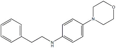 4-(morpholin-4-yl)-N-(2-phenylethyl)aniline