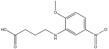 4-[(2-methoxy-5-nitrophenyl)amino]butanoic acid