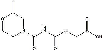 4-[(2-methylmorpholin-4-yl)carbonylamino]-4-oxobutanoic acid