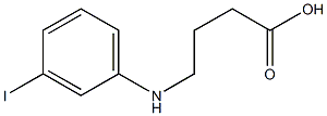 4-[(3-iodophenyl)amino]butanoic acid