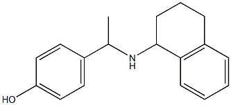 4-[1-(1,2,3,4-tetrahydronaphthalen-1-ylamino)ethyl]phenol